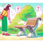 新宿区の公園「意地悪ベンチ」が物議、座る面がアーチ状で座るなってこと？排除アートか苦肉の策か